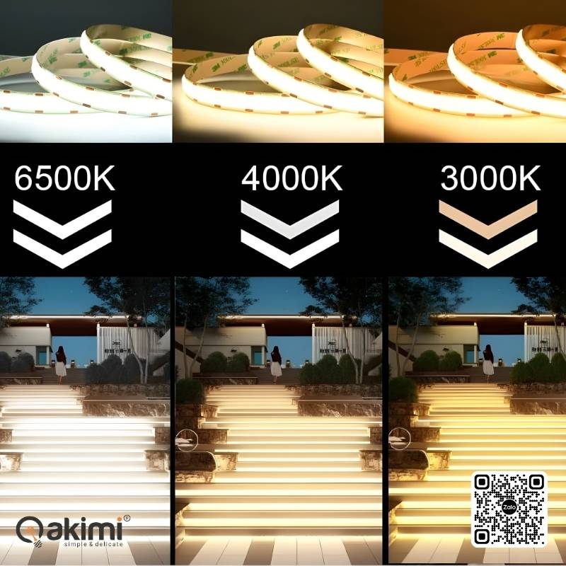 ArchiCOB 480L 11w/m– Led dây COB chuyên dụng, chuẩn sáng, chuẩn kiến trúc